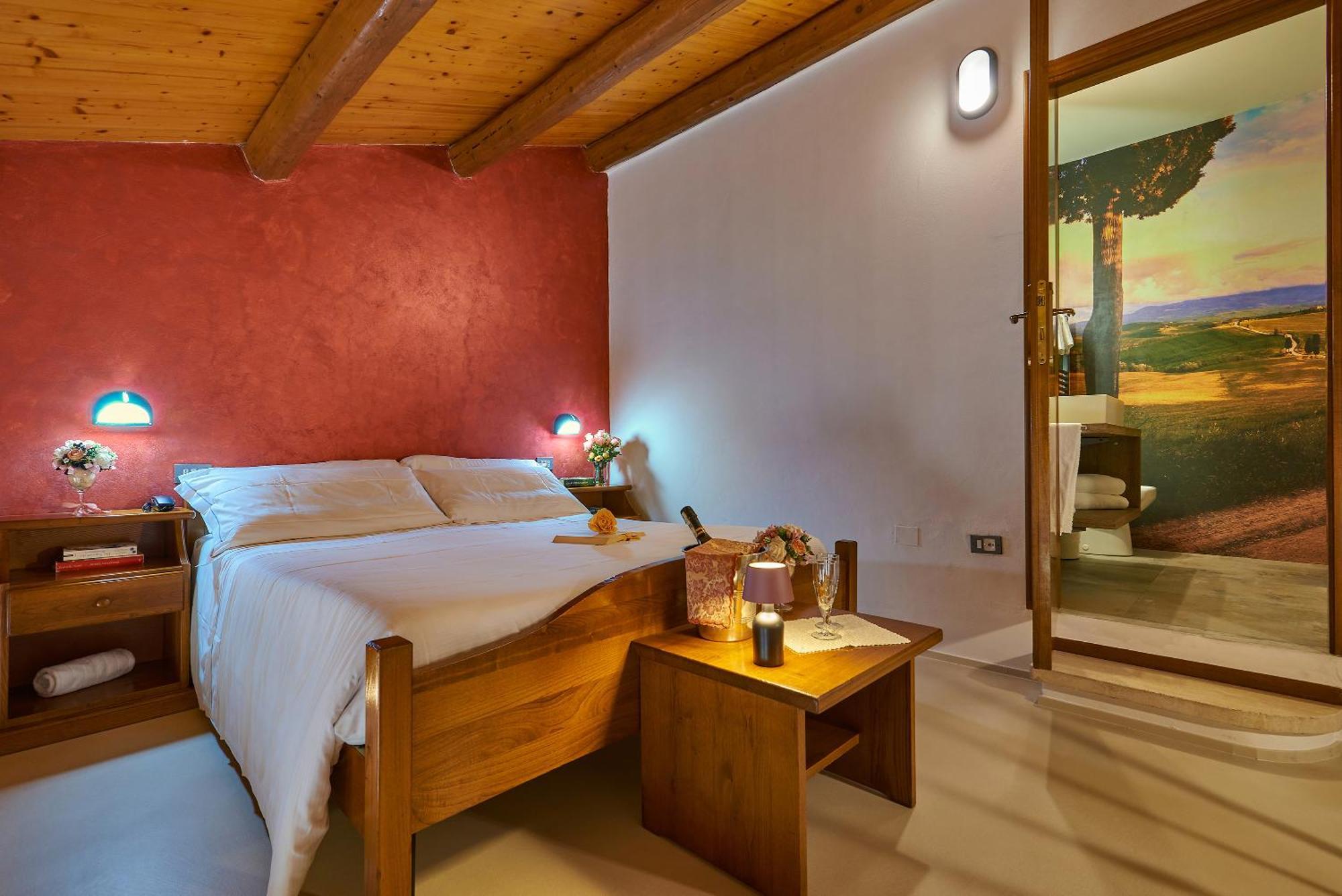 Casanova - Panoramic Rooms And Suites San Quirico dʼOrcia Exterior foto