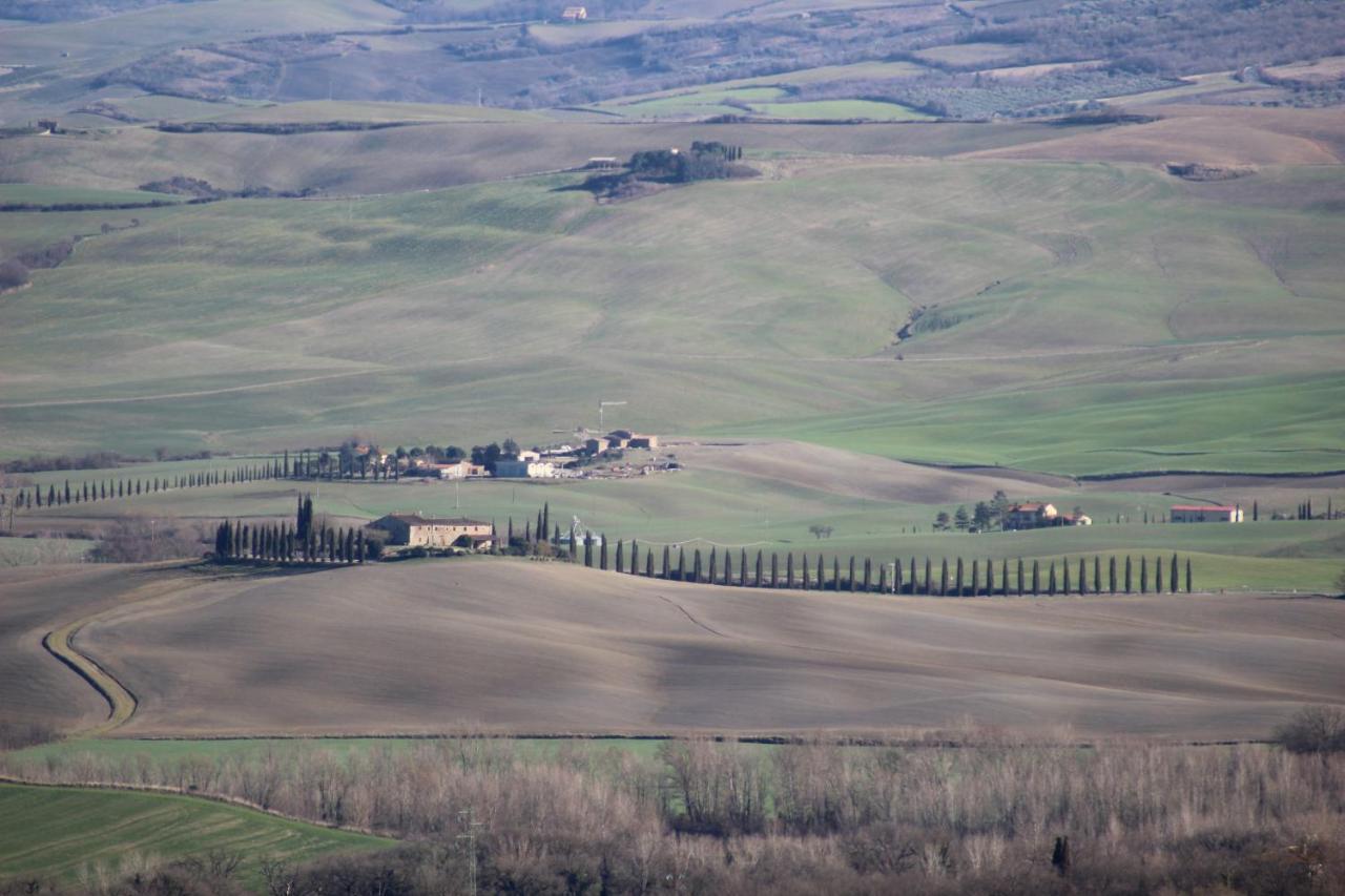 Casanova - Panoramic Rooms And Suites San Quirico dʼOrcia Exterior foto